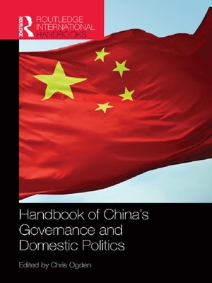 cover image of Handbook of China's Governance and Domestic Politics